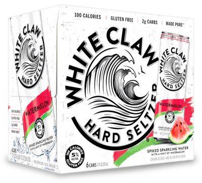White Claw Hard Seltzer Watermelon (6Pkc 12 Oz)