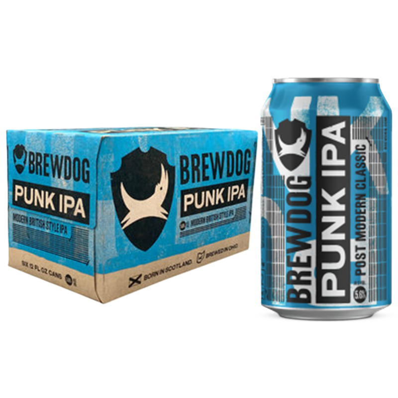 BrewDog Punk IPA 6pk 12oz Can 6.5% ABV