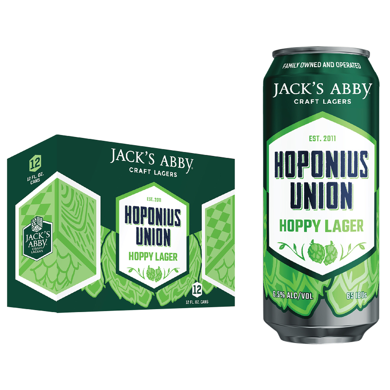 Jack's Abby Hoponius Union IPL 12pk 12oz Can 6.5% ABV