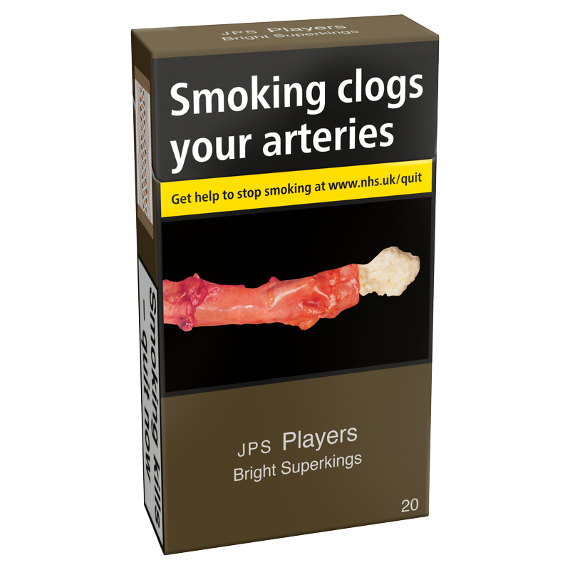 JPS Players Superkings Bright Cigarettes, 20pcs