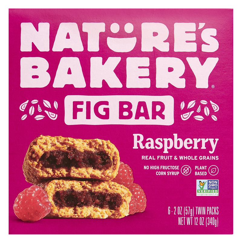 Nature's Bakery Whole Wheat Raspberry Fig Bars 12oz