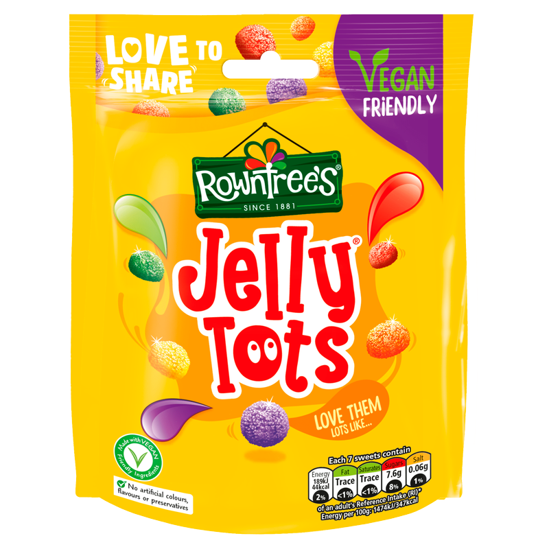 Rowntree's Jelly Tots, 150g