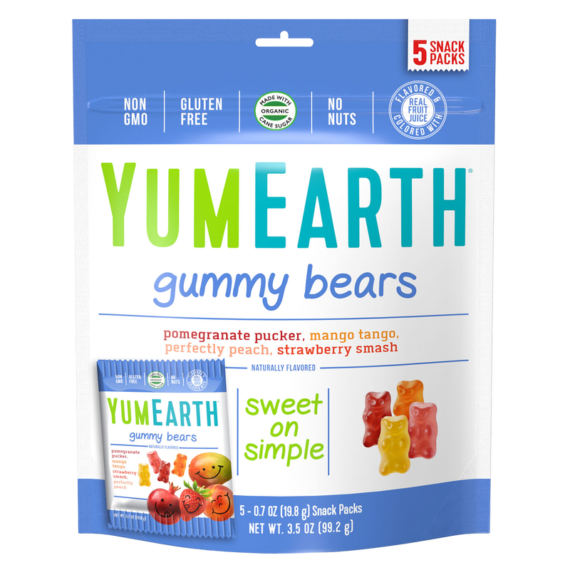 YumEarth Gummy Bears 3.5oz