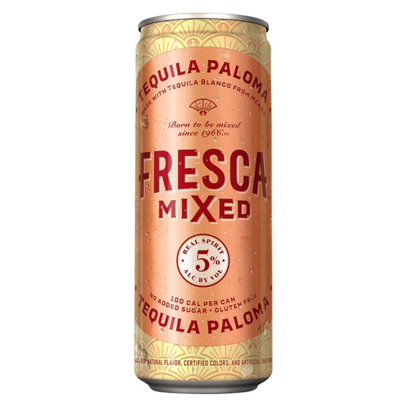Fresca Mixed Tequila Paloma Canned Cocktail Single 12oz Can 5% ABV
