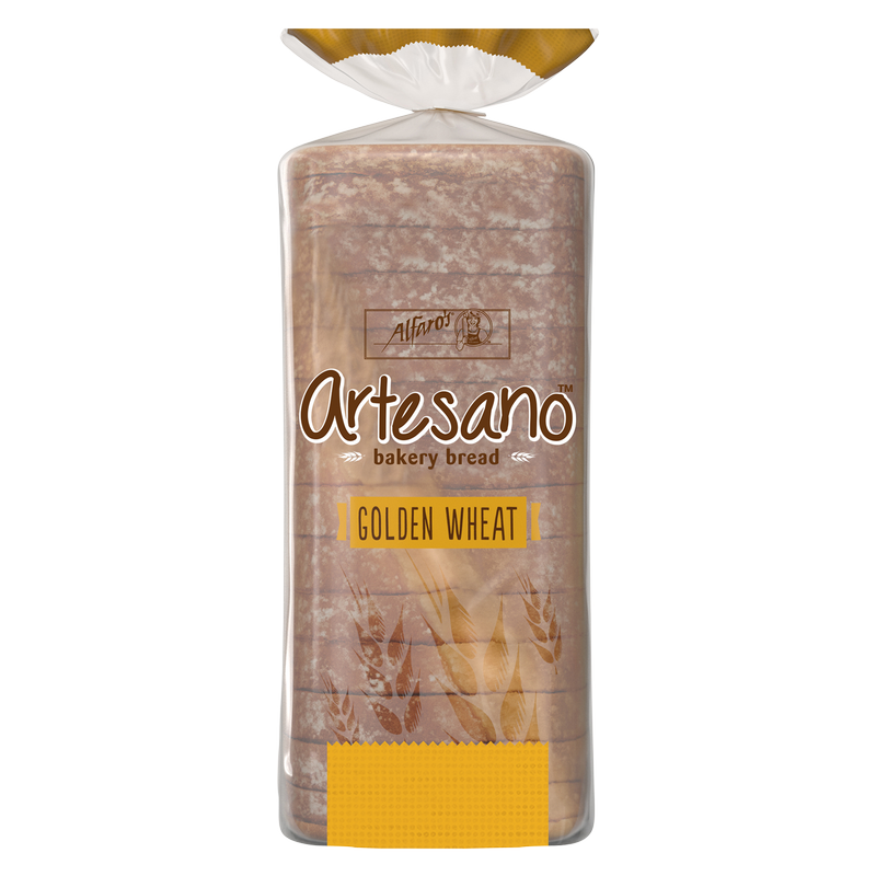 Alfaro's Artesano Golden Wheat Bread 4oz Bag