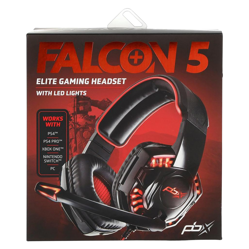 Falcon 5 Gaming Headset with LED Lights