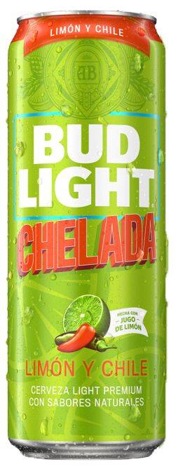 Bud Light Chelada Limon y Chile Single 25oz Can