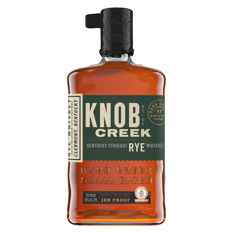 Knob Creek Small Batch Rye Whiskey 750ml (100 Proof)