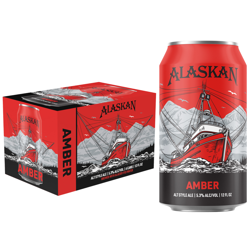 Alaskan Brewing Amber Ale 6pk 12oz Can