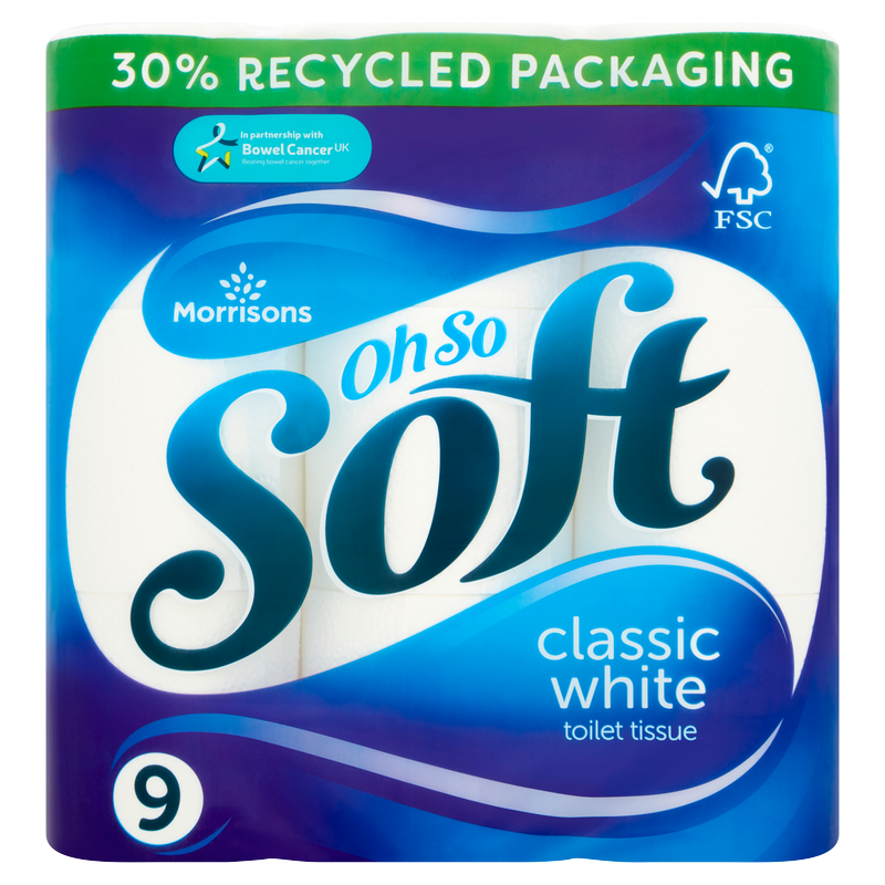 Morrisons Toilet Tissue, 9pcs
