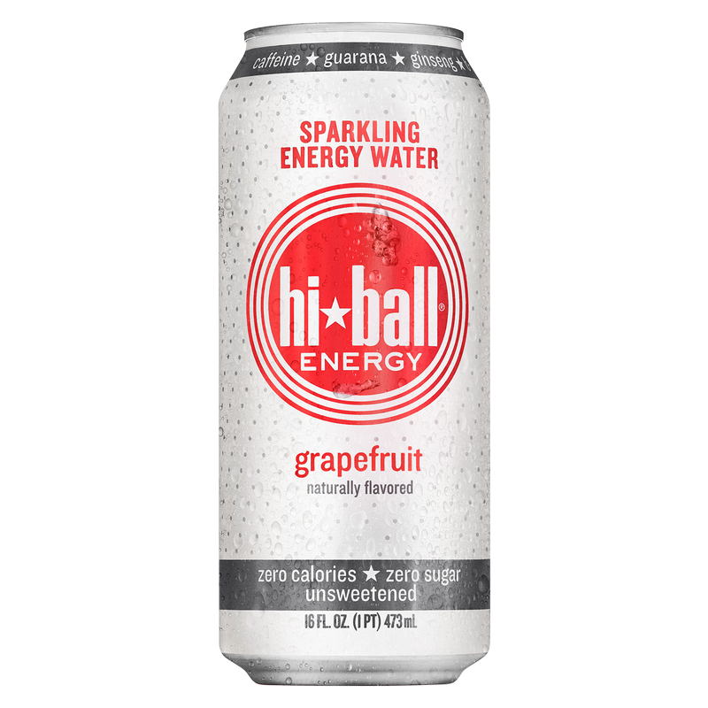 Hiball Grapefruit Sparkling Energy Water 16oz Can