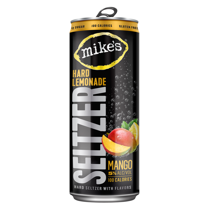 Mike's Hard Lemonade Mango Seltzer Single 12oz Can 5.0% ABV