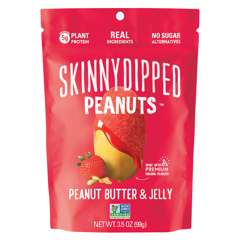 Skinnny Dipped Peanut Butter and Jelly Peanuts 3.5oz