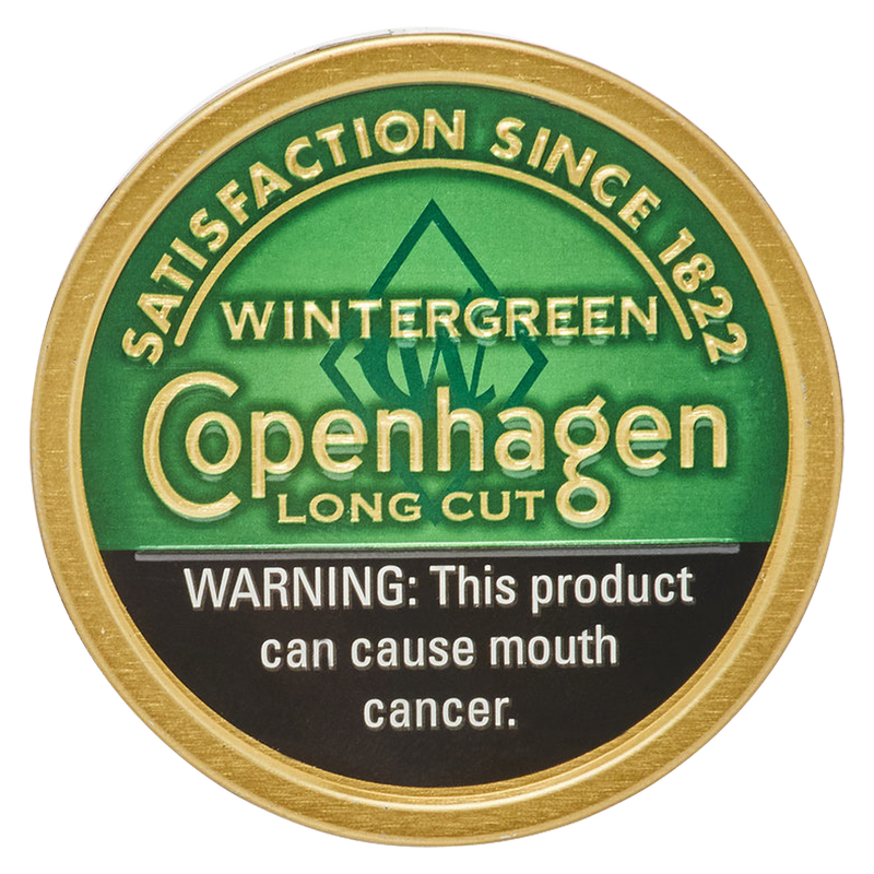 Copenhagen Packs Wintergreen 0.85oz