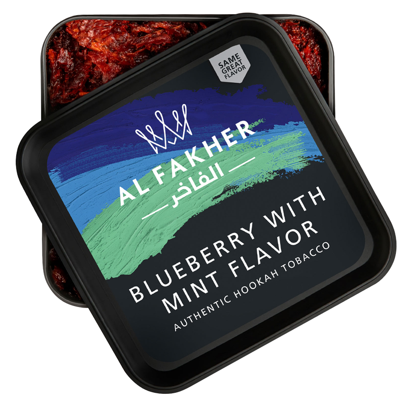 Al Fakher Blueberry Mint Shisha Tobacco 250g
