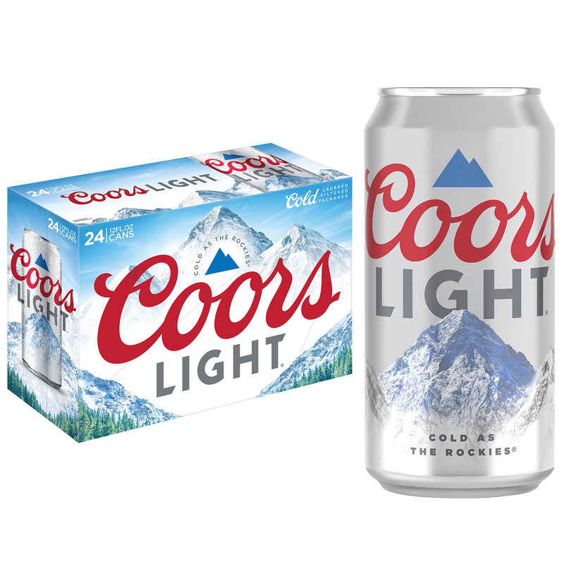 Coors Light 24pk 12oz Can 4.2% ABV