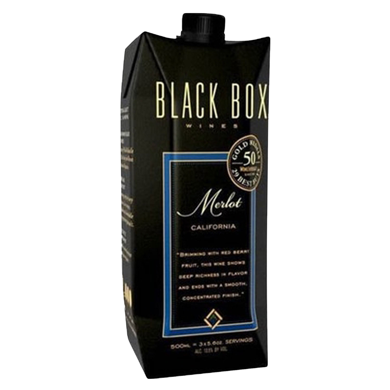Black Box Wine Merlot 500ml