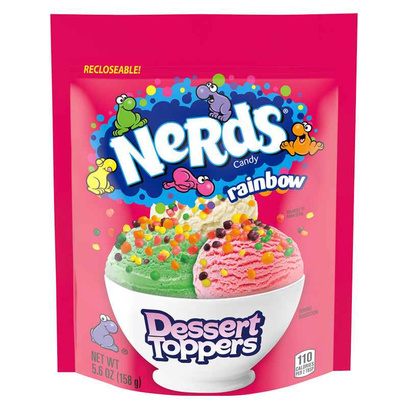 Nerds Rainbow Dessert Toppers Candy 5.6oz
