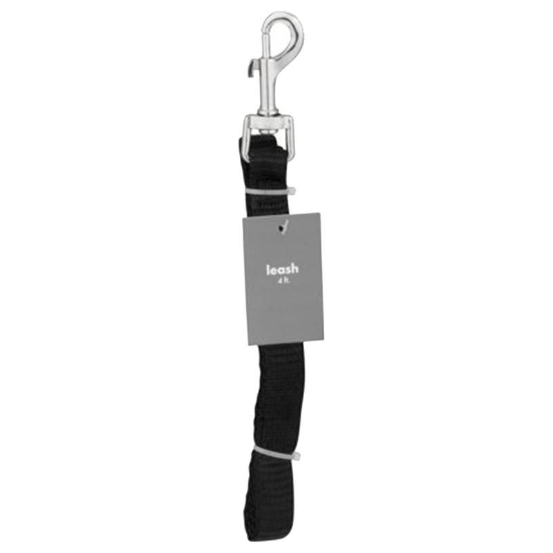 Pet Leash Black 4ft