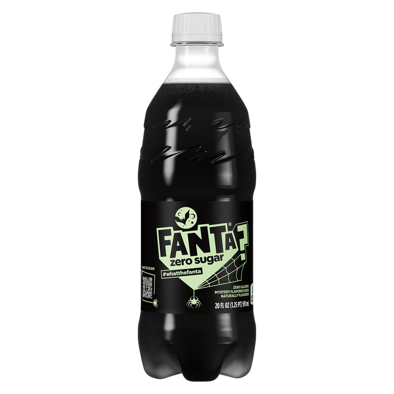 Fanta Zero Sugar Mystery Haloween 20oz Bottle