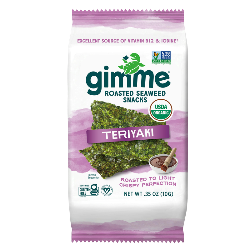 GimMe Organic Teriyaki Seaweed .35oz