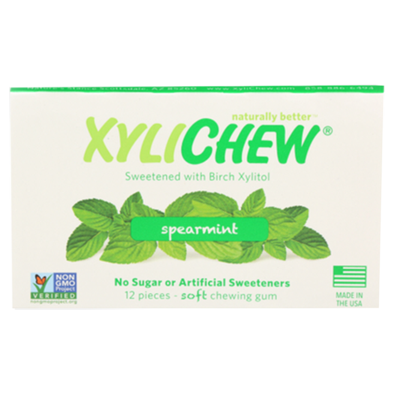 Xylichew Spearmint Gum 12ct