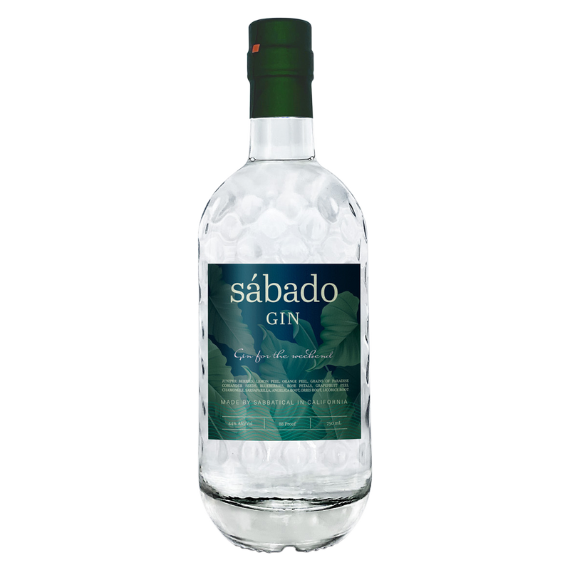 Sabbatical Sabado Gin 750ml (88 proof)