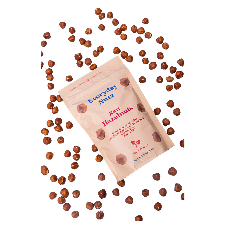 Everyday Nutz Raw Hazelnuts 5oz Snacks fast delivery by App or Online