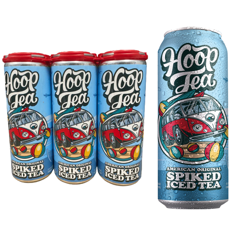 Hoop Tea American Original Spiked Iced Tea 6pk 12oz Can 6.0% ABV