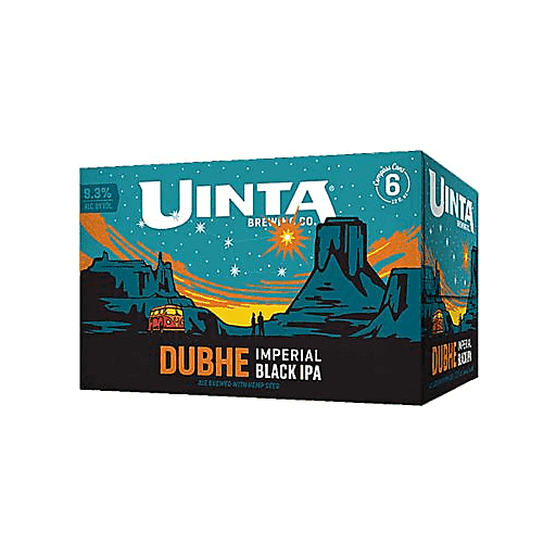Uinta Brewing Dubhe Imperial Black IPA 6pk 12oz Can