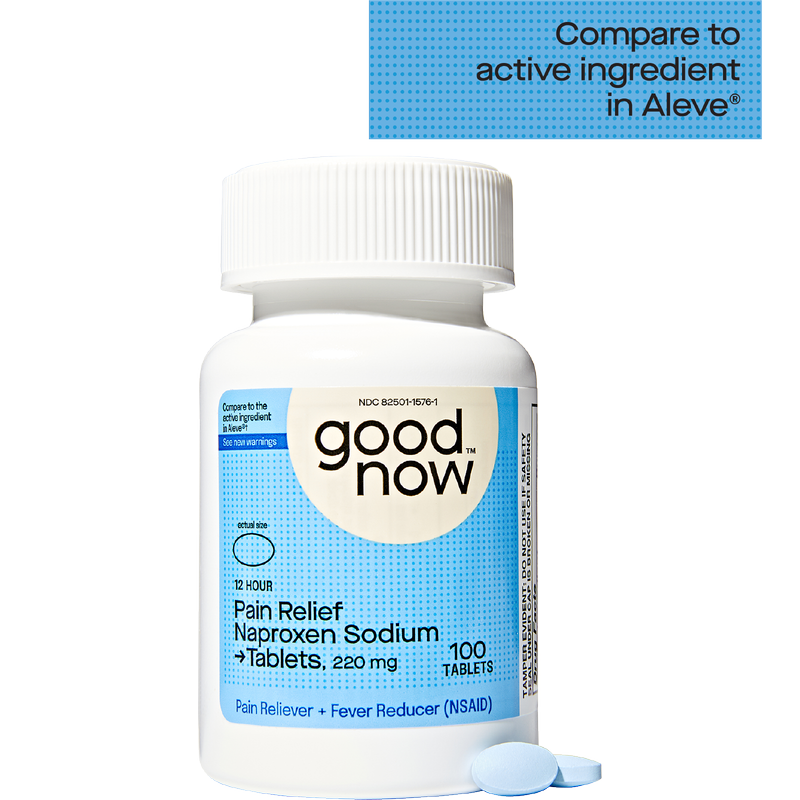 Goodnow Pain Relief Naproxen Sodium 100 tablets