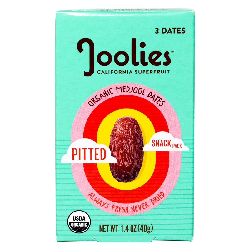Joolies Organic Pit Free Date Snack Pack 1.4oz