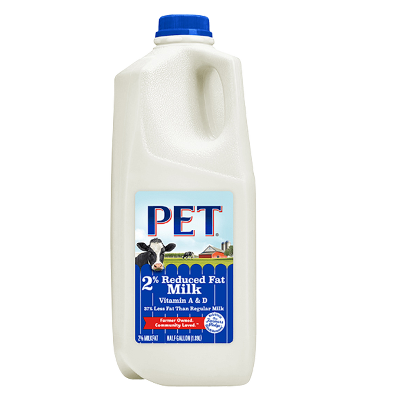 Pet 2% Reduced Fat Milk - 1/2 Gallon