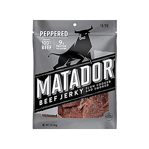 Matador Peppered Beef Jerky 3oz