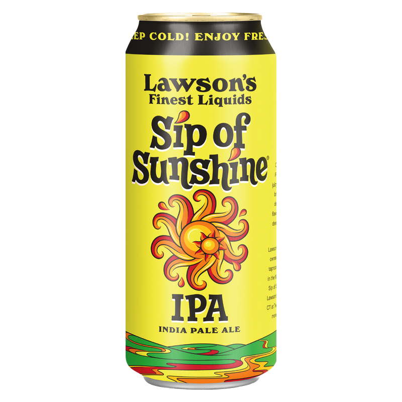 Lawson's Sip of Sunshine IPA 4pk 16oz Can 8.0% ABV