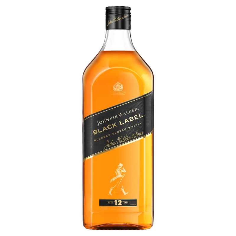 Johnnie Walker Black Label Scotch 1.75L (80 Proof)