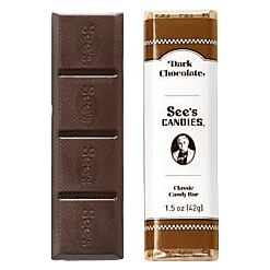 See's Dark Chocolate Candy Bar 1.5oz