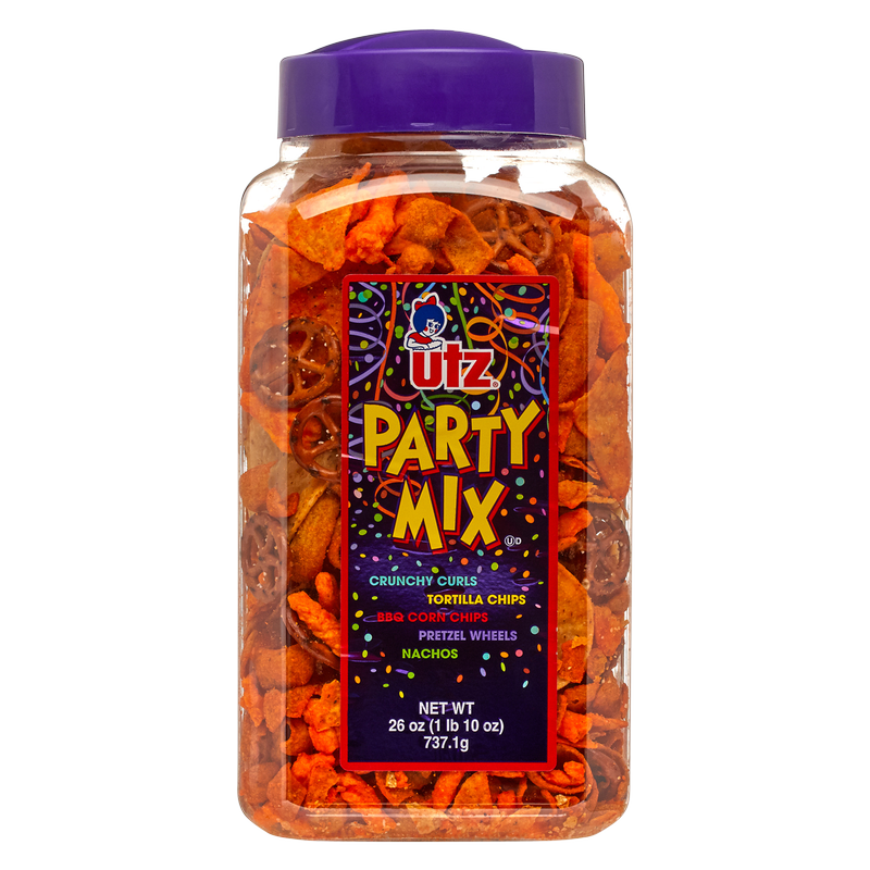 Utz Party Mix Barrel 26oz
