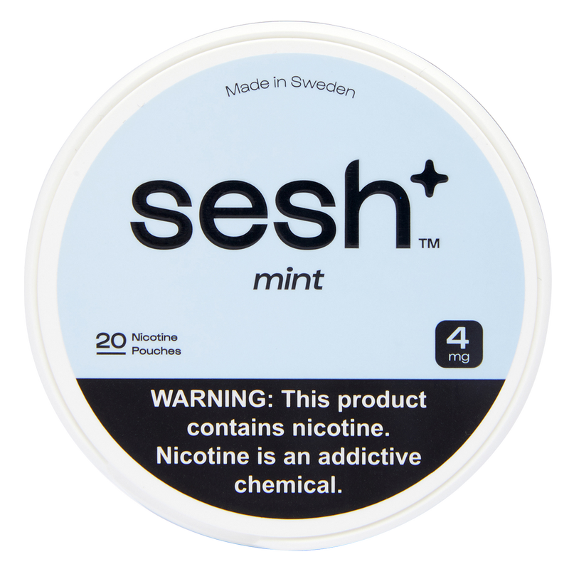 Sesh+ Mint Nicotine Pouch 4mg