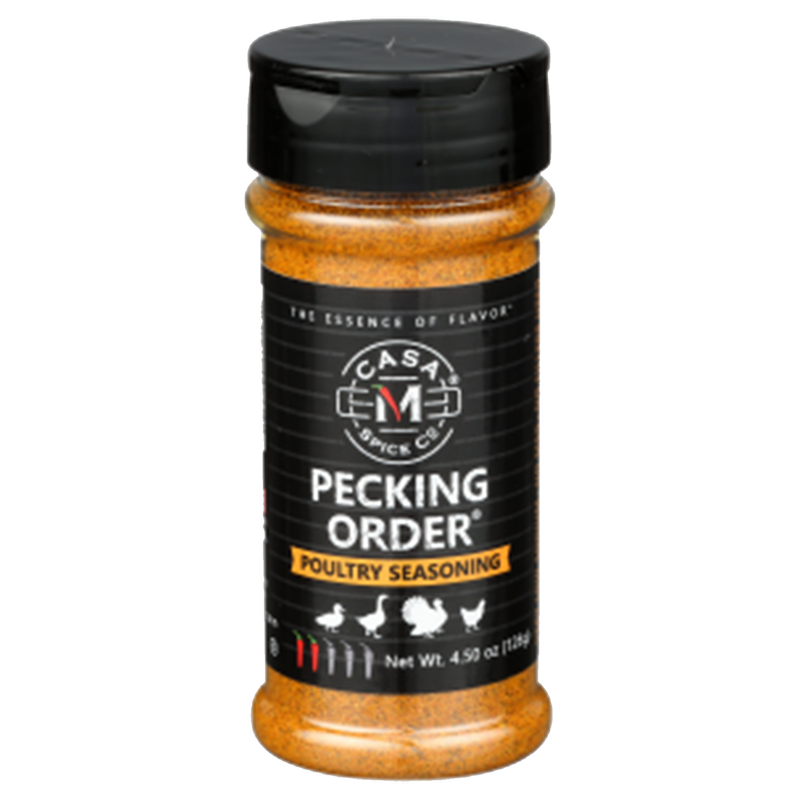 Casa M Spice Co. Pecking Order Poultry Seasoning 4.5oz