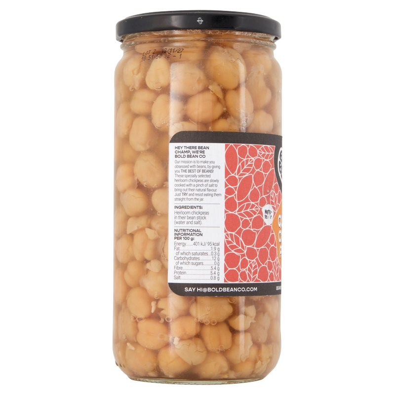 Bold Bean Queen Chickpeas, 700g Food Cupboard fast delivery by App or