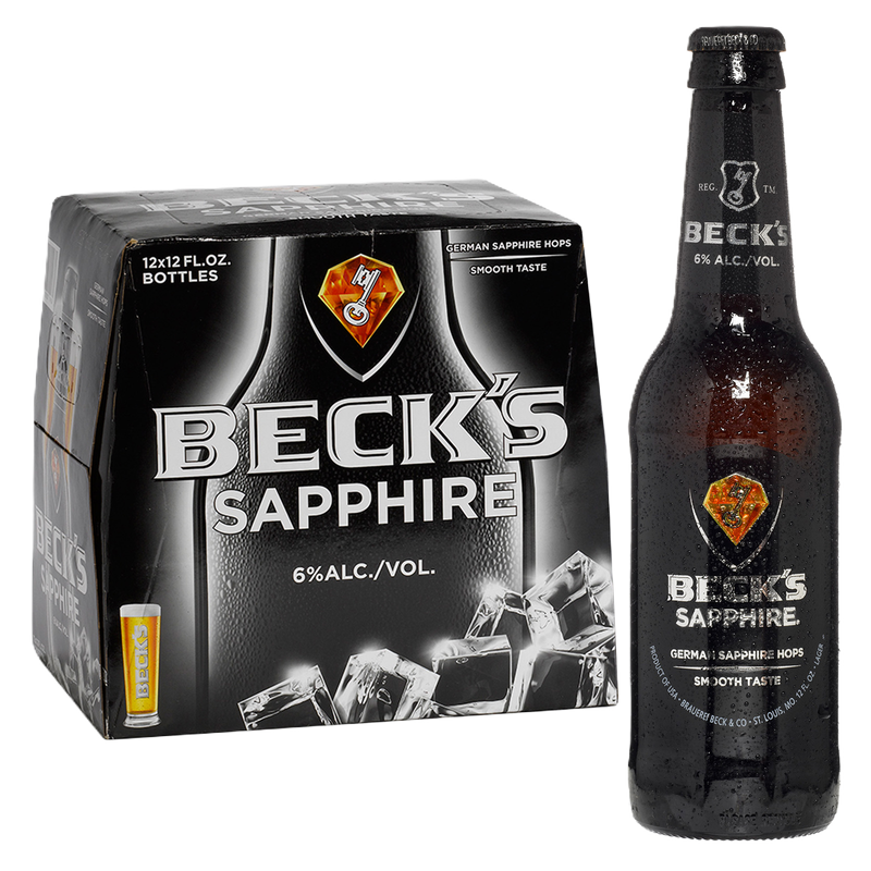 Becks Sapphire 12 Pack 12 oz Bottles