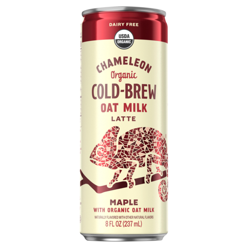Chameleon Cold Brew Organic Maple Oatmilk Latte 8oz Can