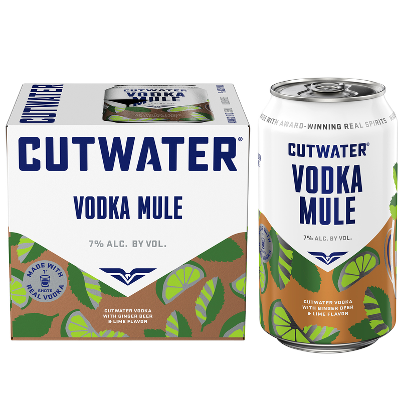 Cutwater Vodka Mule 4pk 12oz Can 7% ABV