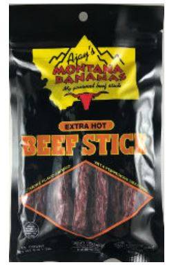 Montana Bananas Hot Beef Stick 13ct