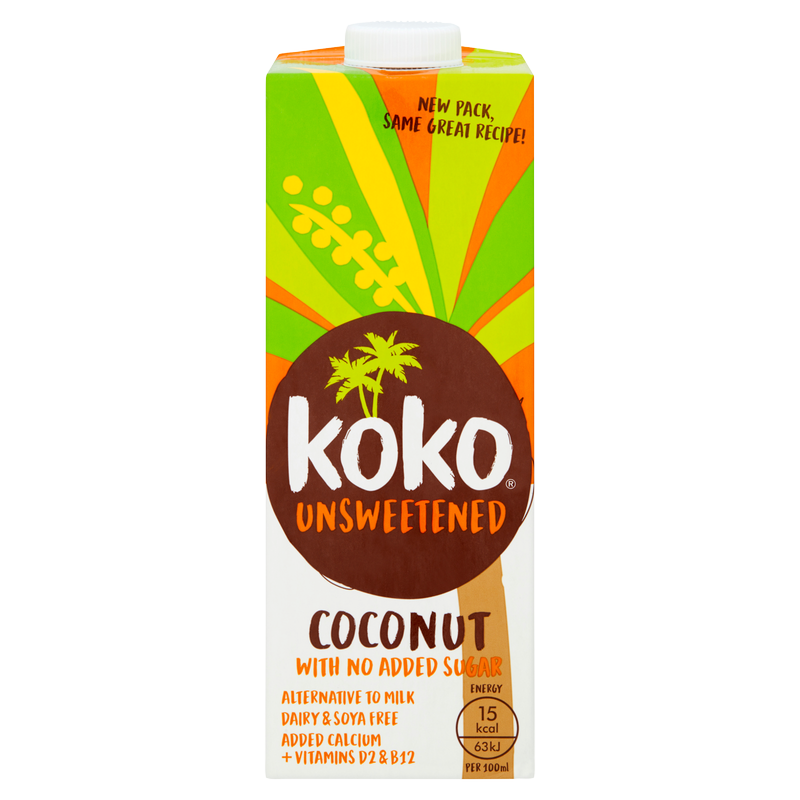 Koko Dairy Free Unsweetened, 1L