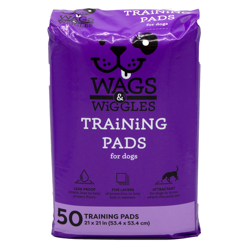 Wags & Wiggles 21" x 21" Training Pad 50 Ct