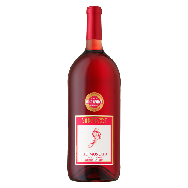 Barefoot Red Moscato 1.5 L