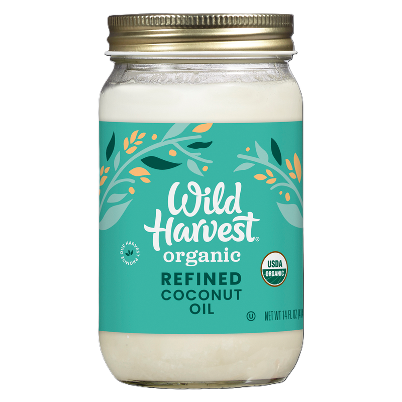 Wild Harvest Organic Coconut Oil, 14oz. 