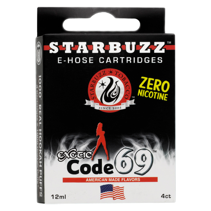 Starbuzz Code 69 E-Hose Cartridges 4ct